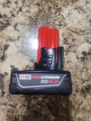 Milwaukee M12 4.0 Ah RedLithium  Extended Capacity Battery Pack (48-11-2440)