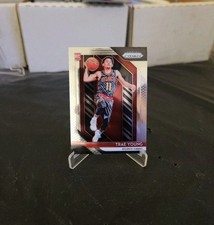 2018-19 Panini Prizm Trae Young Rookie Card Base #78 Hawks/ Wizards RC . rookie card picture