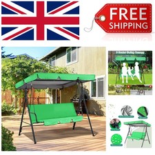 Versatile Outdoor Swing Canopy Replacement, Green - Perfect for Patios & Gardens