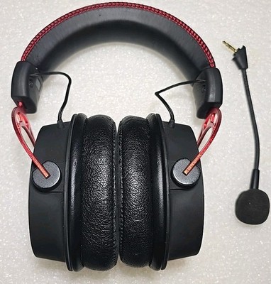 USED HyperX Cloud Alpha Wired Gaming Headset, Black ( READ )