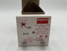 Dayton 2A562, On delay solid state timer, 3 to 60 seconds NEW
