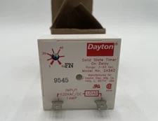 Dayton 2A562, On delay solid state timer, 3 to 60 seconds NEW