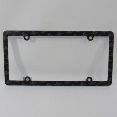 Indianapolis Motor Speedway Plastic License Plate Frame IMS W,W&F All Over Print