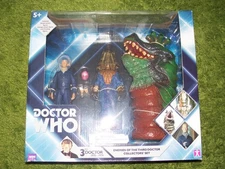 DOCTOR WHO ENEMIES OF THE THIRD DOCTOR Collectors Set AUTON OMEGA DRASHIG Figure