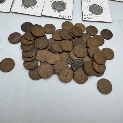 Alte US Münzen Lot 97 Eisenhower Silber Groschen Weizen Pennies Indian Head - Bild 9 von 22