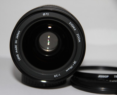Seltenes schnelles Sigma 28-70 mm f/2.8 Weitwinkel manuelles Zoomobjektiv für Pentax K/KA