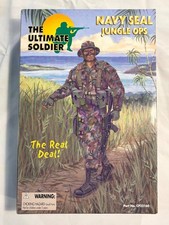 VINTAGE 21st. CENTURY TOYS ULTIMATE SOLDIER NAVY SEAL JUNGLE OPS