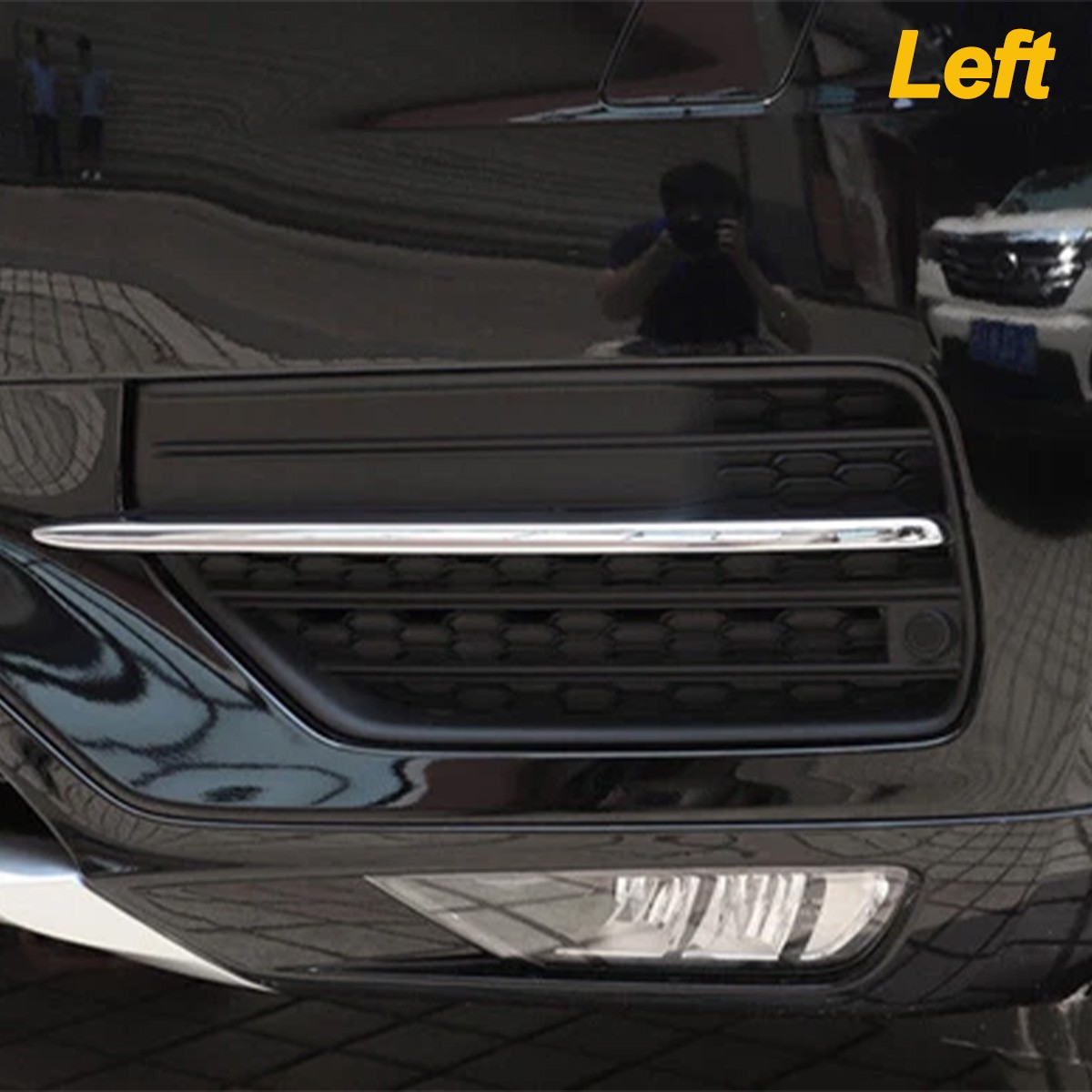 Front Bumper Fog Light Grille Bezel Cover For Volvo XC90 2016-2019 Left 31383044