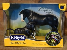 Breyer #1857 Nistar Blazing Kansas & Ethel 💚 Welsh Mare & Foal 💚 NIB ~ 👀❣️