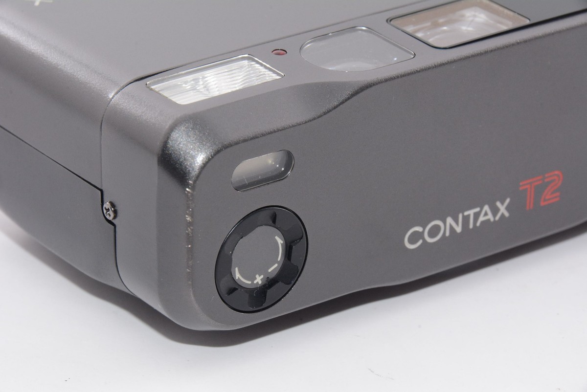 N.MINT] Contax T2 Titan Black Carl Zeiss Sonnar 38mm F2.8T