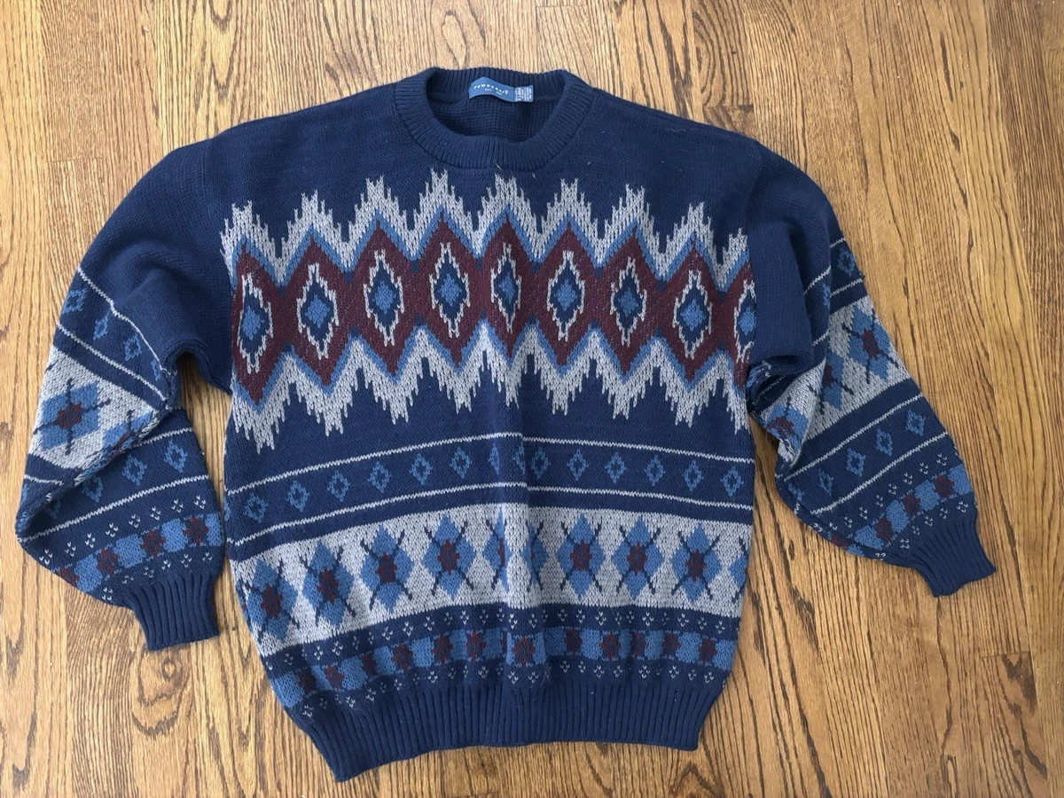 Retro Ski Sweater In Men