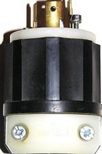 Leviton 2421 4-Prong Twist Plug NEMA L15-20P 20A-250V 3 Phase GRDG