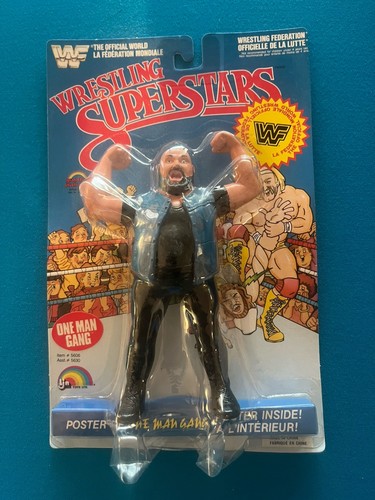 Vintage 1987 LJN WWF Wrestling Superstars ONE MAN ...