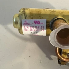 Carrier Bryant Payne EF17BZ113 24V Heat Pump 4-Way Reversing Valve 