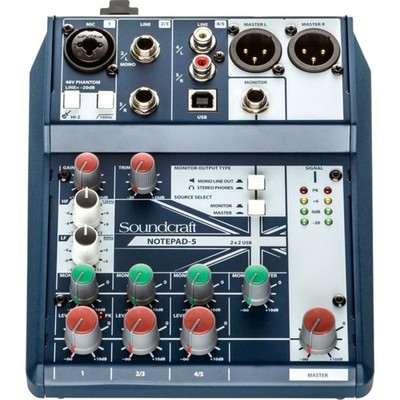 Soundcraft Notepad-5 - Analogmixer