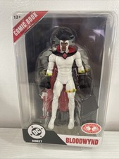 MCFARLANE TOYS DC DIRECT BLOODWYND (JLA) PAGE PUNCHERS RED PLATINUM w/COMIC BOOK