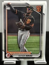 2024 Bowman Prospects - #BP-127 - Rayner Arias - San Francisco Giants