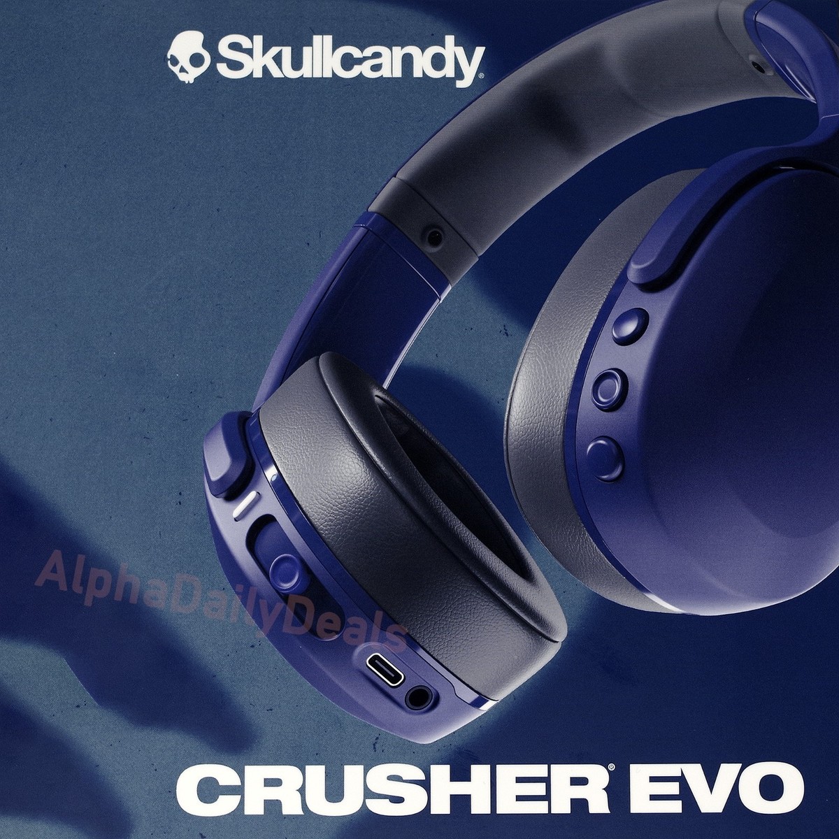 NEW Skullcandy Crusher Evo Wireless Bluetooth Over Ear Headphones