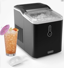 Iceman by Nugget Ice Maker Countertop, Pebble Ice Maker Machine, 26 lb in 24 ...