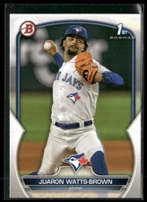 Juaron Watts-Brown 2023 Bowman Draft Toronto Blue Jays #BD-113