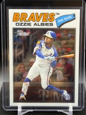 Ozzie Albies 2026 Topps Heritage Chrome Base #264 - Atlanta Braves