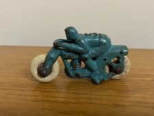 Hubley Speed 5 Cast Iron Motorcycle Pee Shooter Race Cycle B1-68