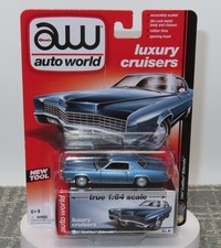 Auto World 1967 Cadillac Eldorado 1:64 Scale New on Card Luxury Cruisers Rel 3