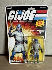 Super 7 Reaction + O-Ring Arctic Cobra Commander Unpunched
