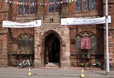 Foto A2 St Alphonsus katholische Kirche Glasgow derzeit geschmückt für t c2014