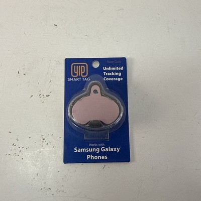  Smart ID Tag PINK TAG Finder - Works W SAMSUNG DEVICES Not Pre Engraved
