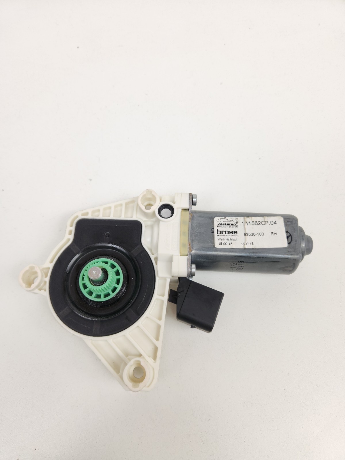 2015-2017 MCLAREN 675LT RIGHT PASSENGER SIDE DOOR WINDOW REGULATOR MOTOR OEM 