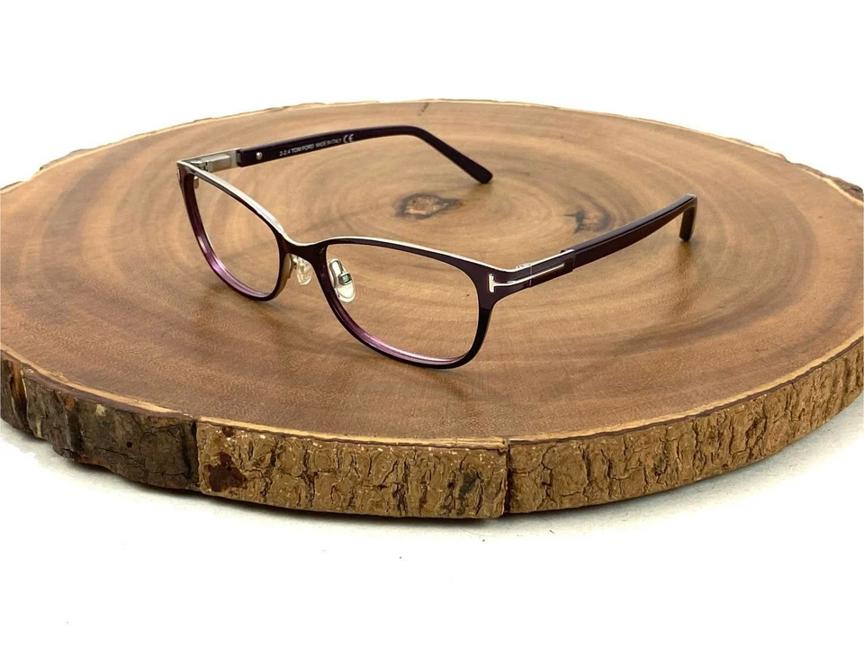 Monturas para gafas TOM FORD TF 5282 083 púrpura 52 16 135 mm hechas en Italia con estuche Foto 2 de 4