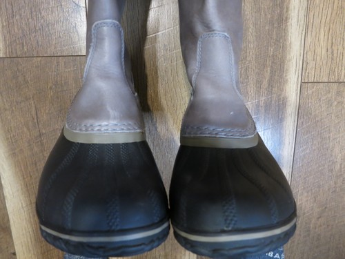 Sorel NL2557-052 Women's Gray Waterproof Slimpack II Tall Boots Sz 8 EU 39 - Picture 5 of 19