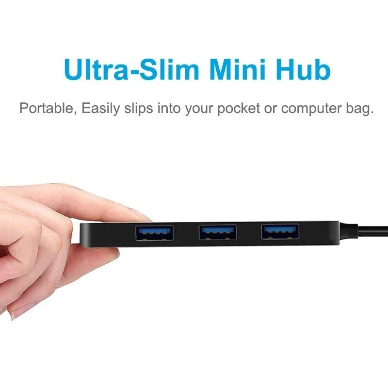 USB Type C Hub Ethernet Multiport Adapter For MacBook Pro/Air iPad Pro Laptop US - Image 4 of 4