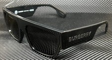 BURBERRY BE4397U 300187 Black Dark Grey Men's 58 mm Sunglasses