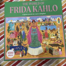 World of Frida Kahlo 1000 Piece Puzzle : A Jigsaw Puzzle by Holly Black...