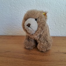 Steiff B&auml;r stehend 14 cm H&ouml;he 12 cm - mit Loch im Ohr  ca. 1990