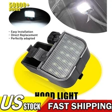 White Full LED Under Hood Light w/5ft Power Cord For Chevy/GMC/Cadillac/Pontiac