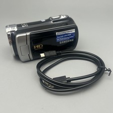 Samsung HMX-F90 HD Camcorder - Black Camcorder Works Has Issue Sold As Is