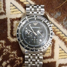 Emporio Armani Herren Chronograph Quarz Uhr s...