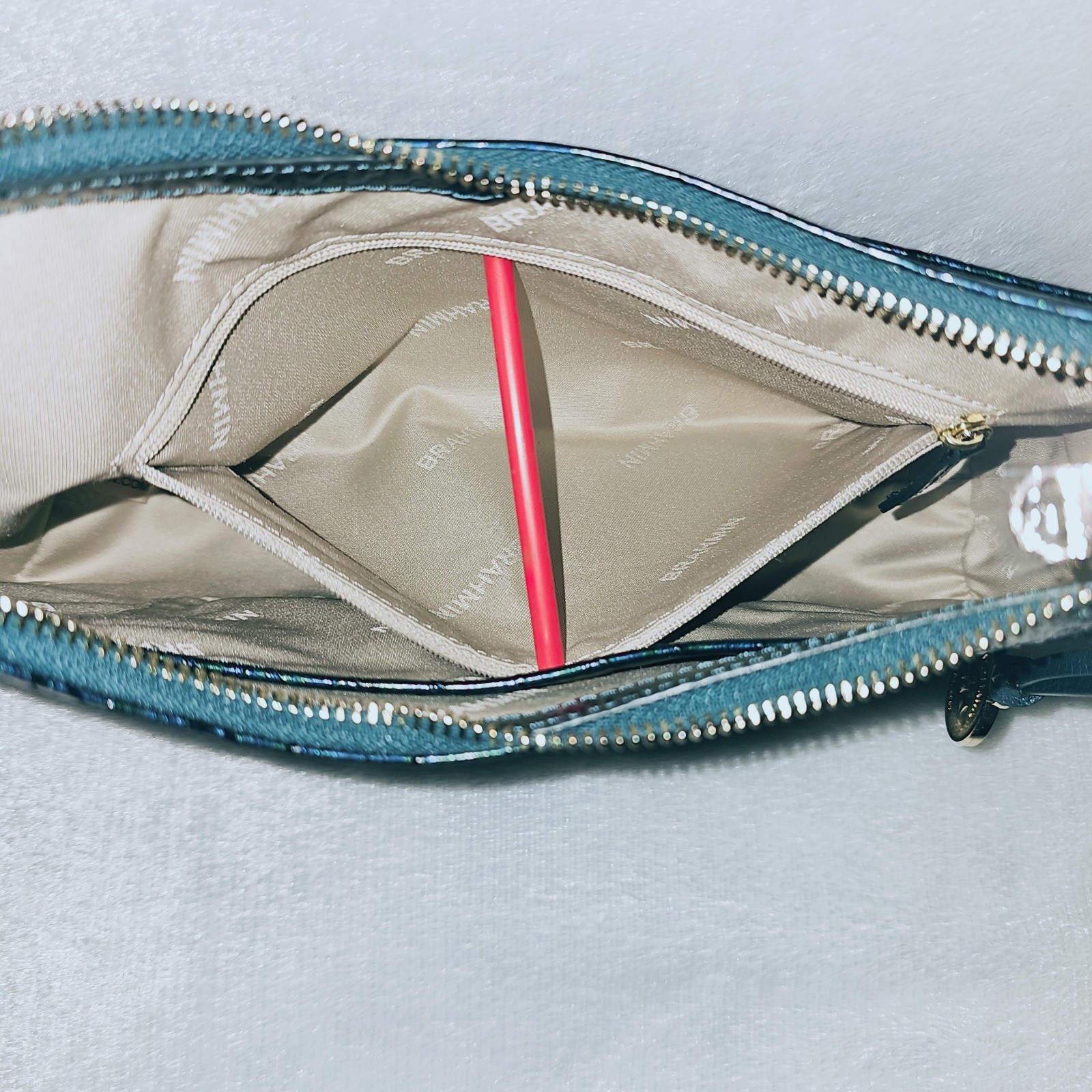 NEW BRAHMIN EVERGREEN KALOPSIA ESME W/ANITA WALLET image 9