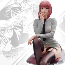 25CM Chainsaw Man Makima Statue GK Figure Anime Model Collectibles Boxed Gift