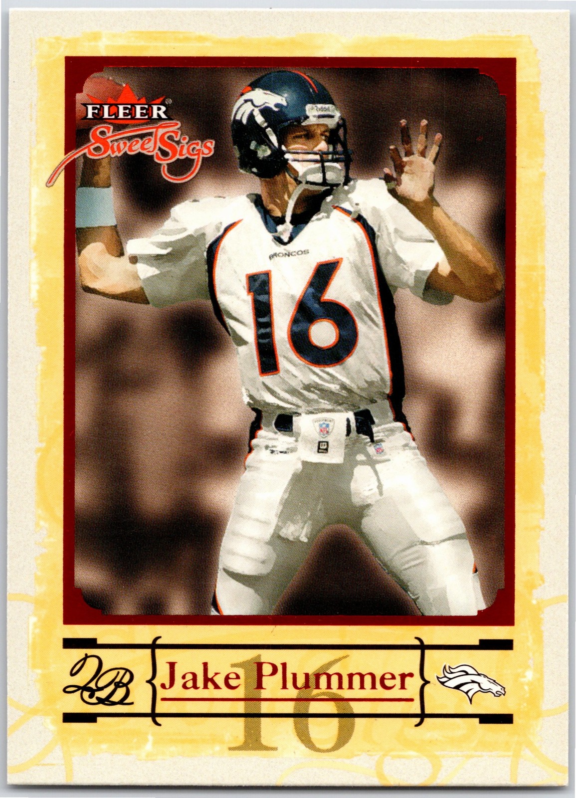 2004 Fleer Sweet Sigs #7 Jake Plummer