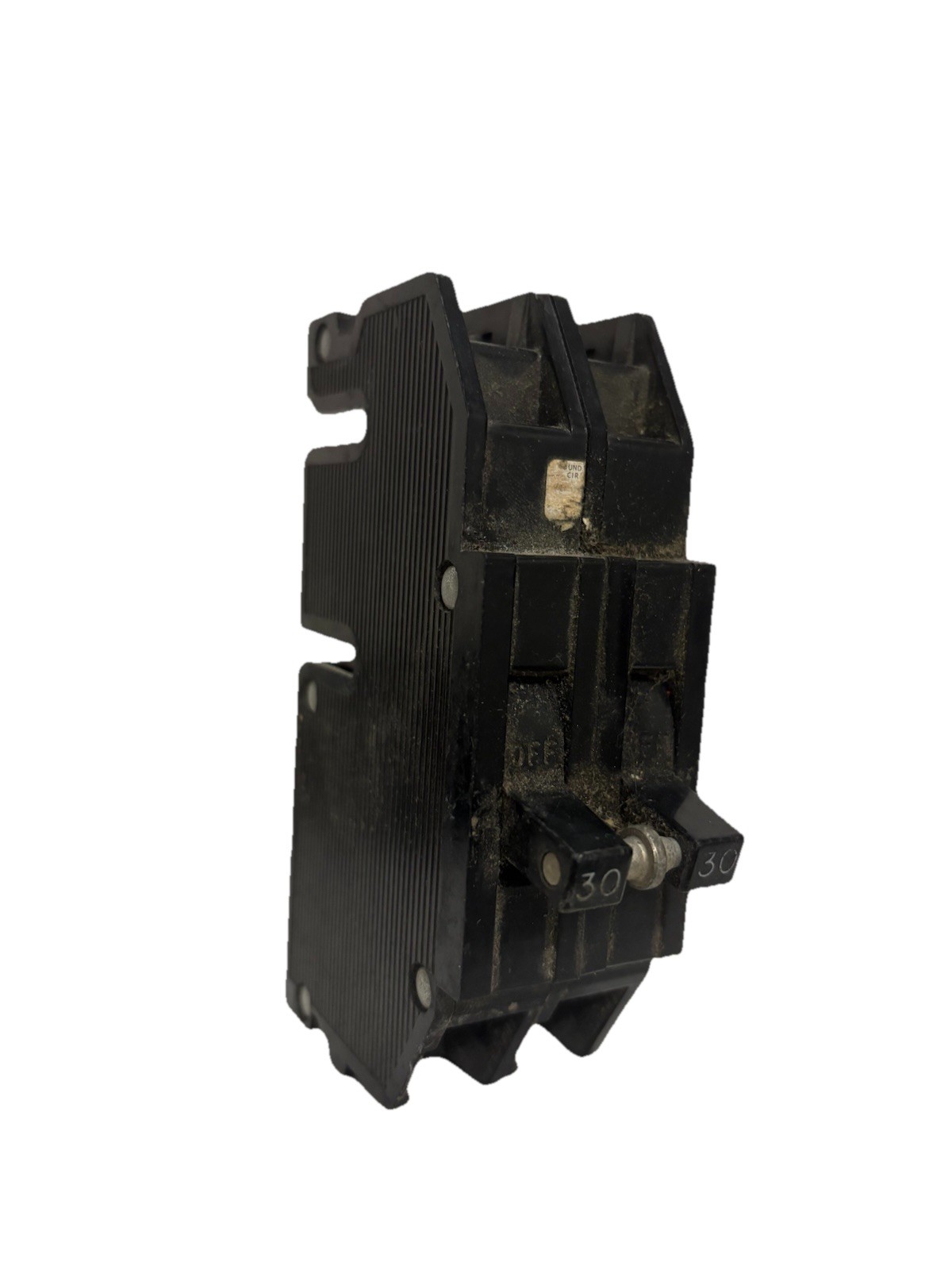 Zinsco GTE Sylvania Type Q230 2 Pole 30 Amp 240V Plug In Circuit Breaker