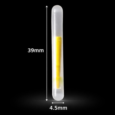 3x - 100x Mini-Knicklichter fürs Angeln extra lange Leuchtdauer 7 Tage Grün Hell