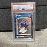 2024 Donruss Rated Rookie Malik Nabers #383 Optic Preview Football Emoji PSA 9
