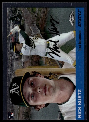 Nick Kurtz #55CV-62 2025 Topps Chrome Platinum 1955 City Variation card