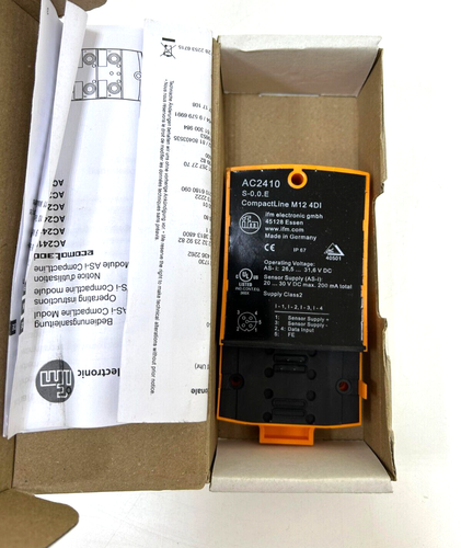ifm AC2410 CompactLine M12 4DI