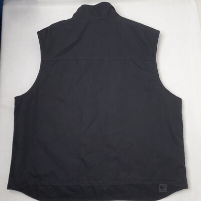 トップス CARHARTT 90s DUCK VEST BLACK LARGE TALL Carhartt Duck Vest – Young Life Store