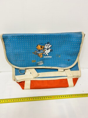 VINTAGE ISIDORO AND SONYA 70'S SCHOOL BACKPACK FOLDER NEW!!!